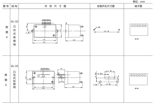 JSL-25外形结构及开孔尺寸图 JSL-25外形结构及开孔尺寸图