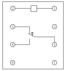 SS-60型时间继电器内部接线及外引接线图(背视图)图片 SS-60型时间继电器内部接线及外引接线图(背视图)图片