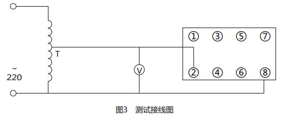 DY-36/Z电压继电器接线与调试接线图 DY-36/Z电压继电器接线与调试接线图