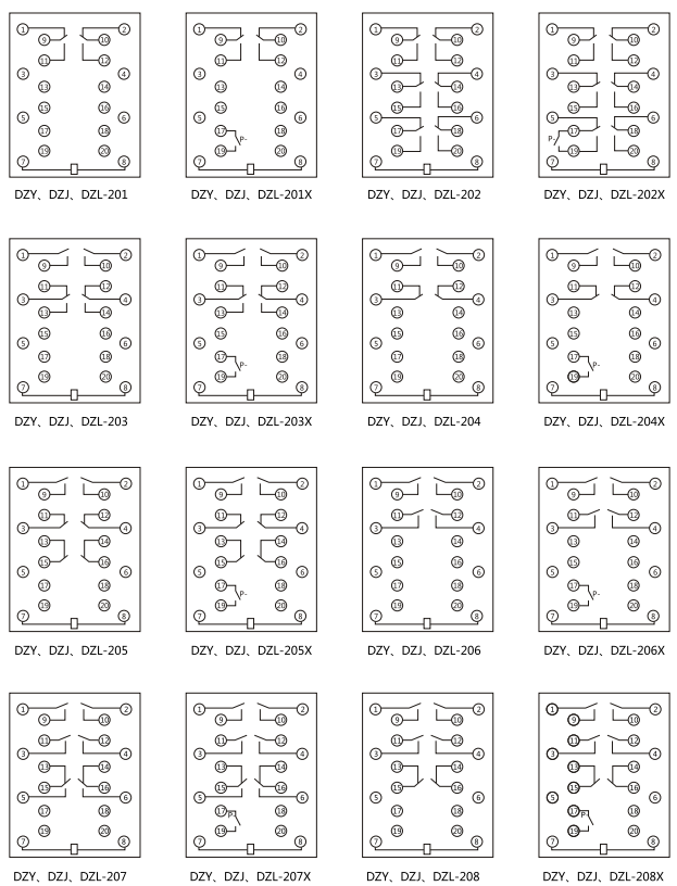 内部接线图 内部接线图