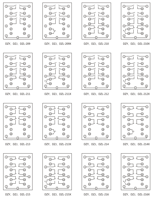 内部接线图 内部接线图