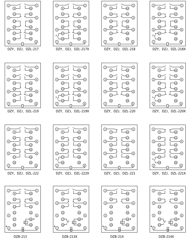 内部接线图 内部接线图