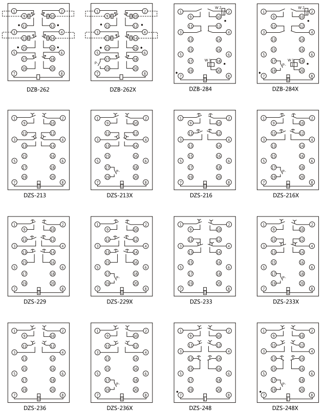 内部接线图 内部接线图